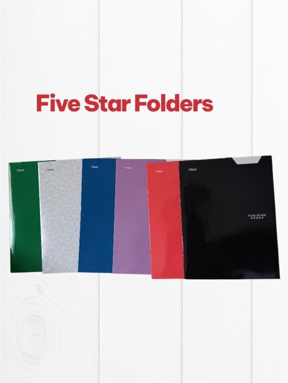 Five Star Portfolio Folders